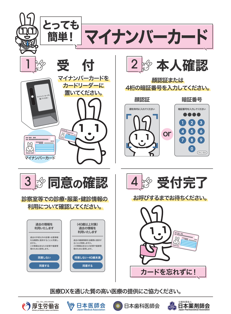 とっても簡単！マイナンバーカード