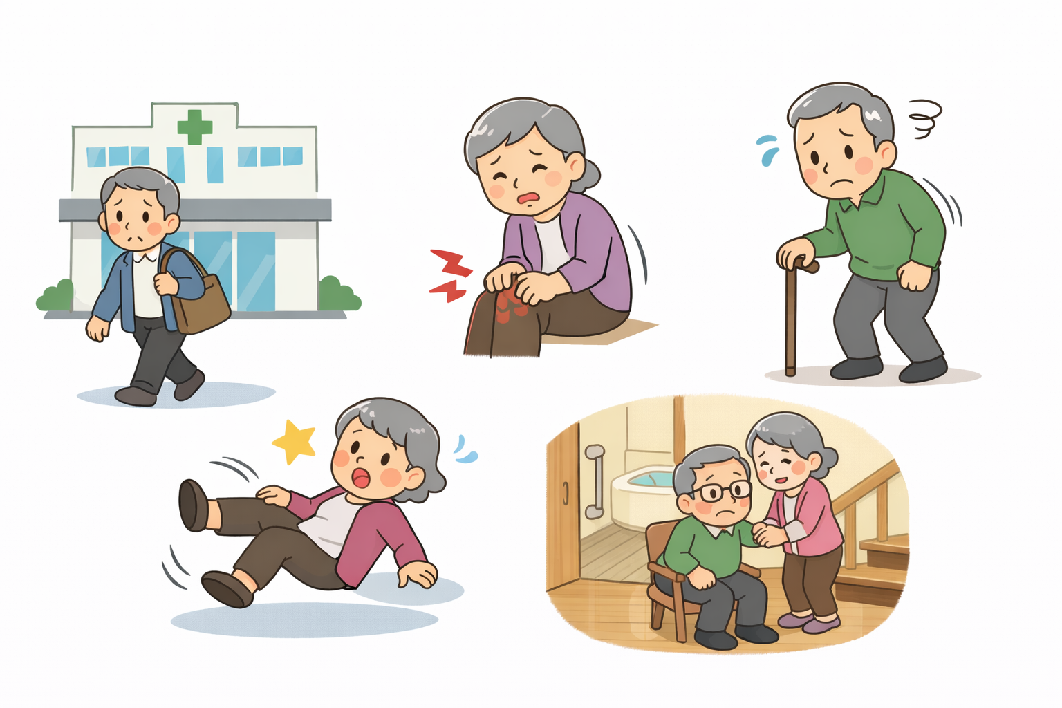 訪問リハビリテーションがおすすめの方のイメージ